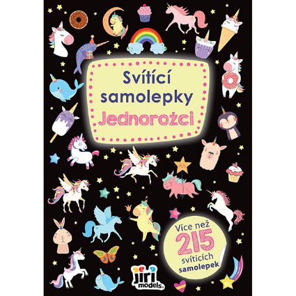 Obrázek Svítící samolepky Jednorožci