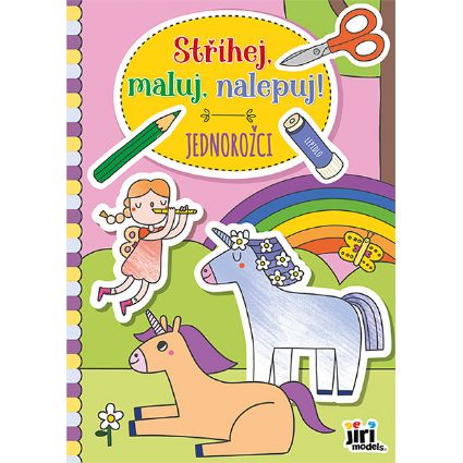 Obrázek Stříhej, maluj, nalepuj! Jednorožci