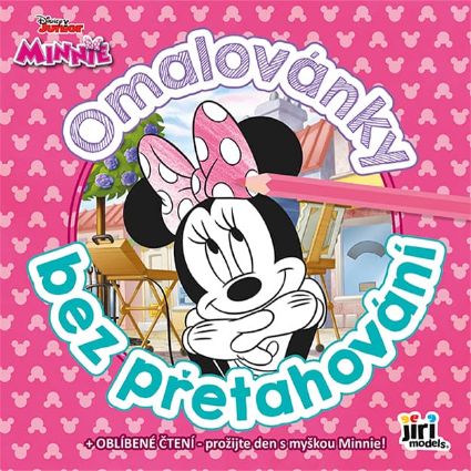 Obrázek Omalovánky bez přetahování Minnie