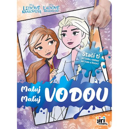 Obrázek Maluj vodou Ledové království 