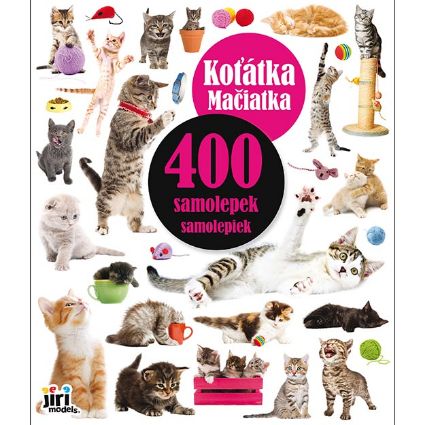 Obrázek 400 samolepek Koťátka