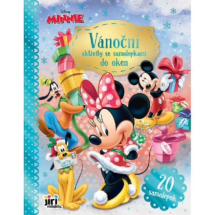 Picture of Advent activities with the static stickers for windows Minnie