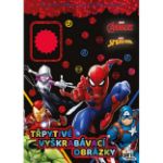 Obrázek Třpytivé vyškrabávací obrázky Marvel