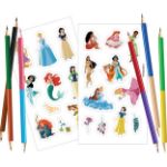 Obrázek Moje omalovánky na cesty Disney Princezny