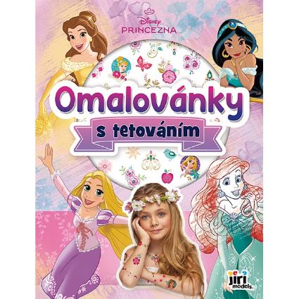 Obrázek Omalovánky s tetováním Disney Princezny