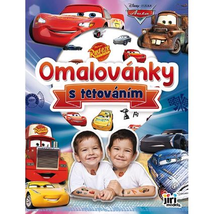 Obrázek Omalovánky s tetováním Auta