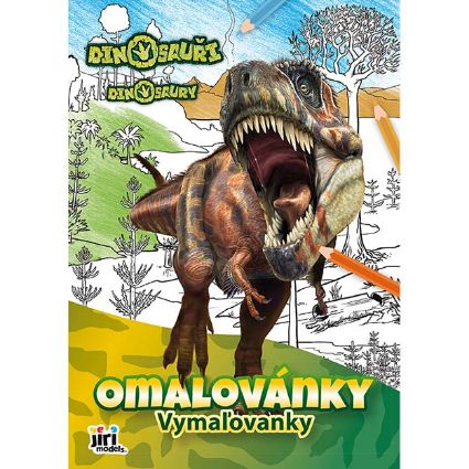 Obrázek Omalovánky A4 Dinosauři