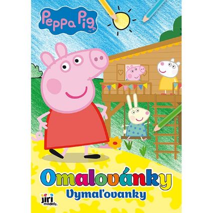 Obrázek Omalovánky A4 Prasátko Peppa