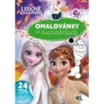 Obrázek Omalovánky A4 se samolepkami Ledové království