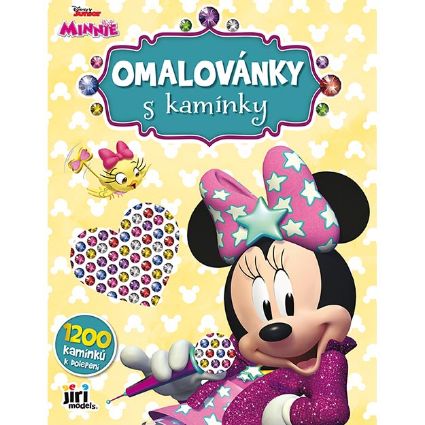 Obrázek Omalovánky s kamínky Minnie