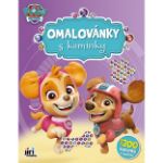 Obrázek Omalovánky s kamínky Tlapková patrola