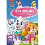 Obrázek Omalovánky A4 se samolepkami Tlapková patrola