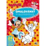 Obrázek Omalovánky A4 se samolepkami Minnie