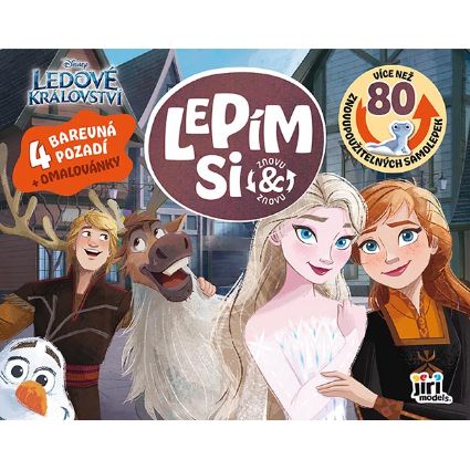 Obrázek Lepím si znovu a znovu Ledové království