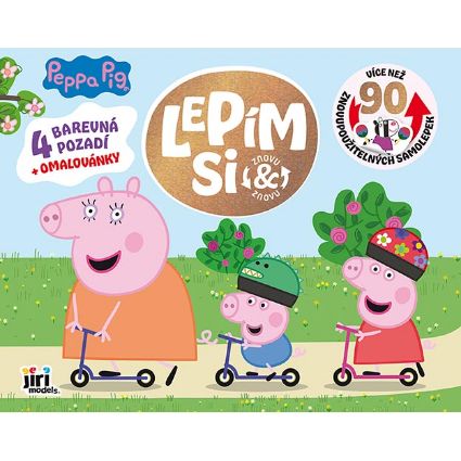 Obrázek Lepím si znovu a znovu Prasátko Peppa