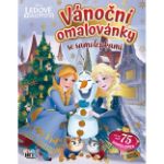 Obrázek Vánoční omalovánky se samolepkami Ledové království