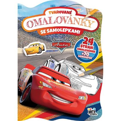 Obrázek Tvarované omalovánky Auta