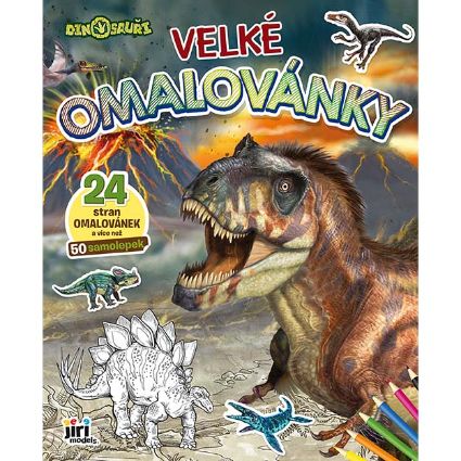 Obrázek Velké omalovánky Dinosauři