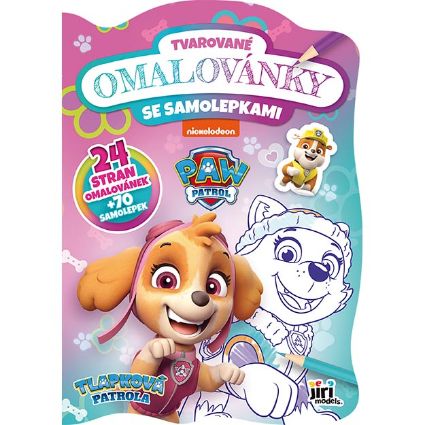 Obrázek Tvarované omalovánky Tlapková patrola