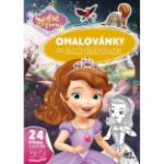 Picture of Colouring book A4 with stickers Sofia