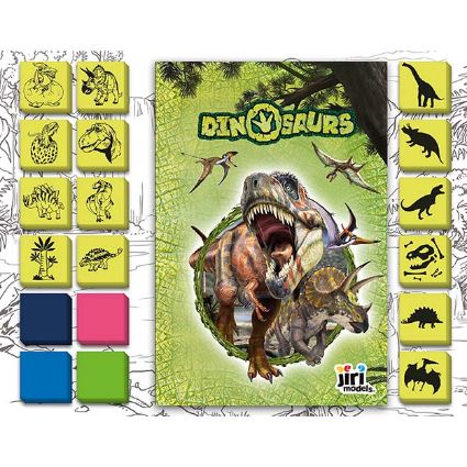 Obrázek Zábavné razítkování Dinosauři