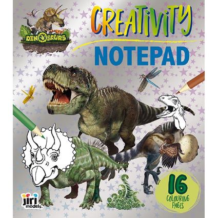 Obrázek Blok k vybarvení Dinosauři