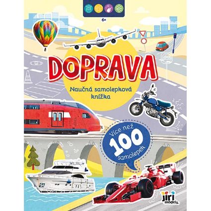 Obrázek Naučná samolepková knížka 6+ Doprava