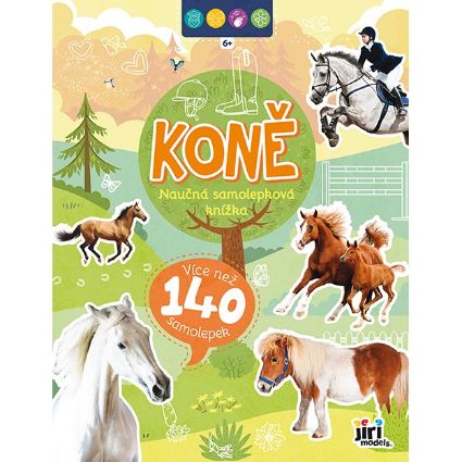 Obrázek Naučná samolepková knížka 6+ Koně