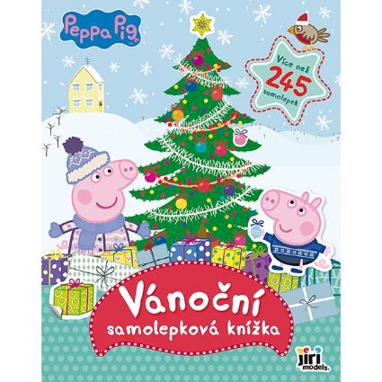 Obrázek Vánoční samolepková knížka Prasátko Peppa