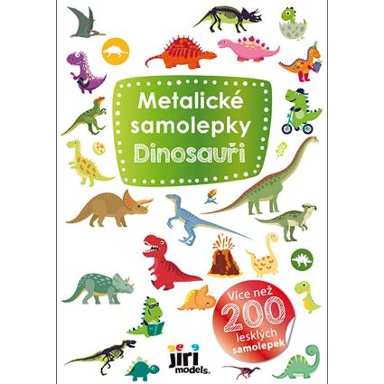 Obrázek Metalické samolepky Dinosauři