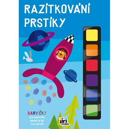 Obrázek Razítkování prstíky Raketa