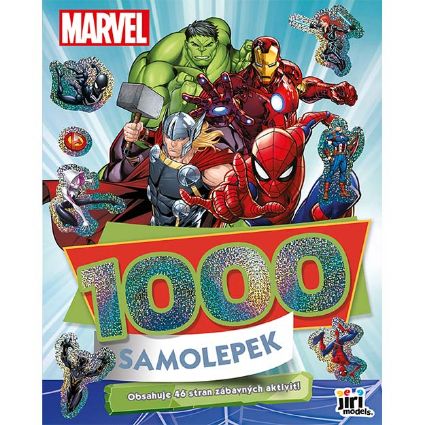 Obrázek 1000 samolepek s aktivitami Marvel