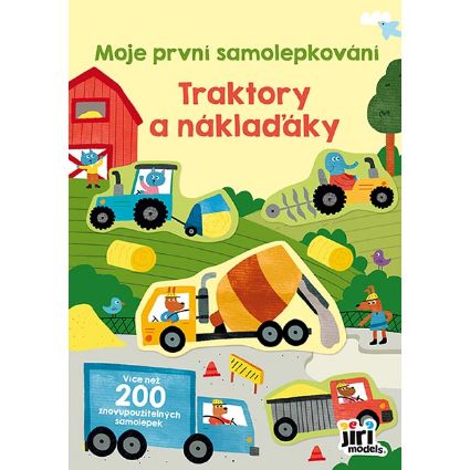 Obrázek Moje první samolepkování Traktory a náklaďáky