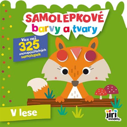 Obrázek Samolepkové barvy a tvary pro nejmenší V lese