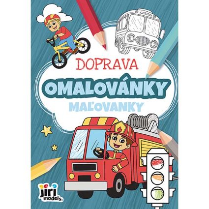 Obrázek Omalovánky A5 Doprava