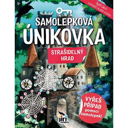 Obrázek Samolepková únikovka Strašidelný hrad