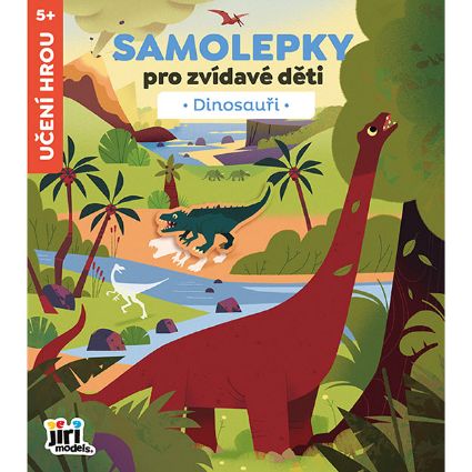 Obrázek Samolepky pro zvídavé děti Dinosauři