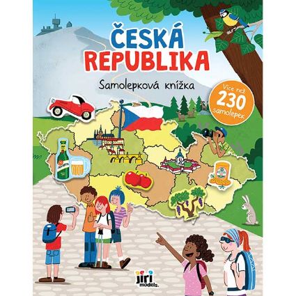 Obrázek Velká samolepková knížka Česká republika