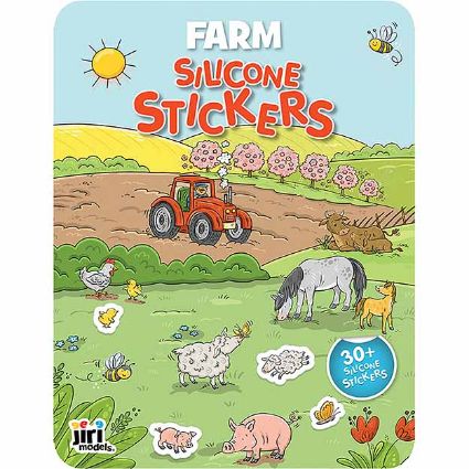 Obrázek Hra se silikonovými samolepkami Farma