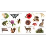 Obrázek Big stickers for little hands Outdoors