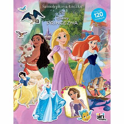 Obrázek Samolepková knížka Disney Princezny