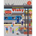 Obrázek Samolepková knížka Vlaky