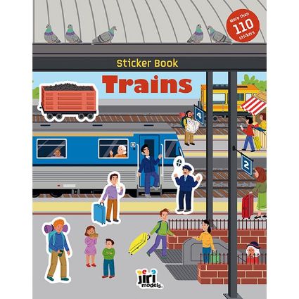 Obrázek Sticker book Trains