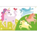 Obrázek Finger painting Unicorn
