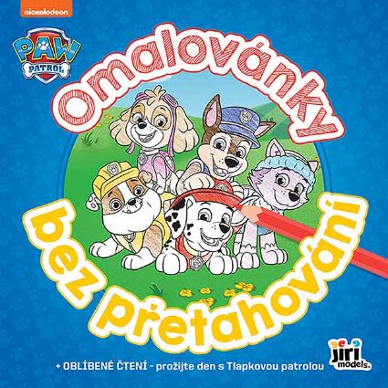 Obrázek Omalovánky bez přetahování Tlapková patrola