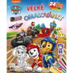 Obrázek Velké omalovánky Tlapková patrola