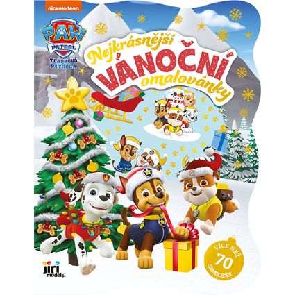 Picture of Advent colouring book with stickers Paw Patrol