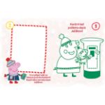 Picture of Advent colouring book with stickers Peppa Pig