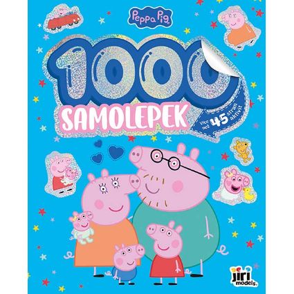 Obrázek 1000 samolepek s aktivitami Prasátko Peppa