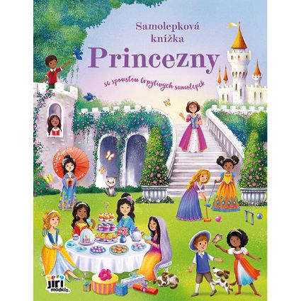 Obrázek Velká samolepková knížka Princezny